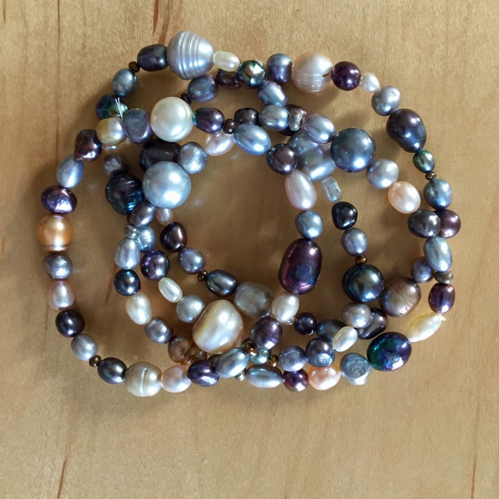 Pearl Bracelet Stack